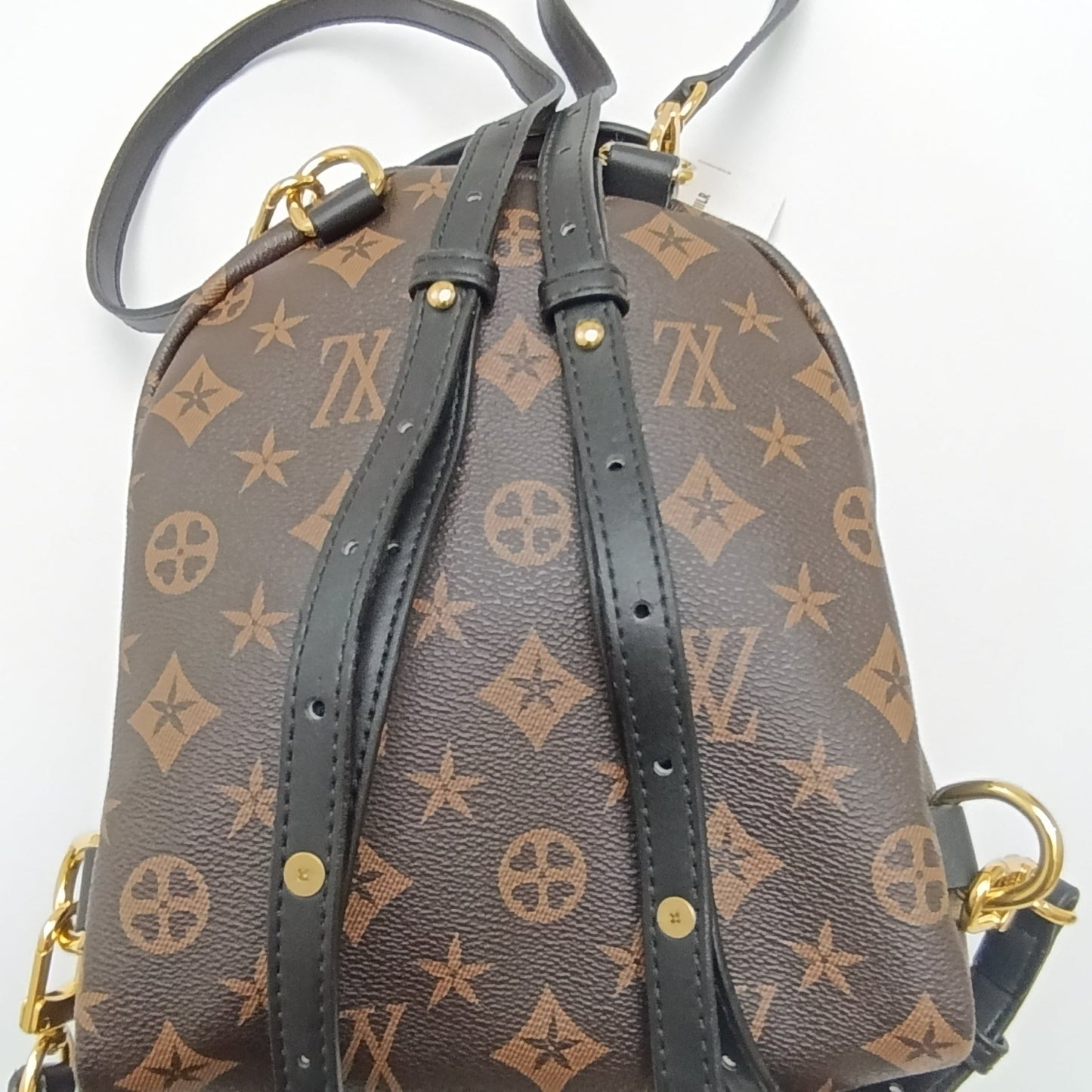 Premium Monogram Mini Backpack πβ Stylish & Versatile - 1622 - Lotshop.pk