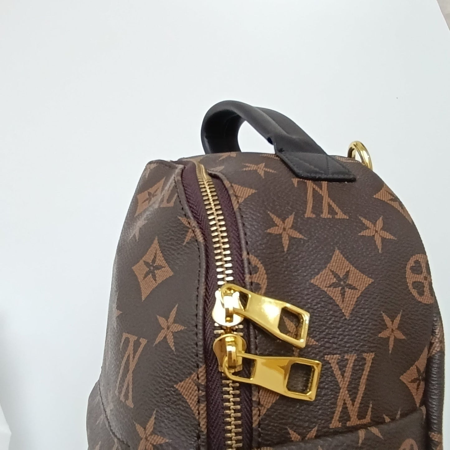 Premium Monogram Mini Backpack πβ Stylish & Versatile - 1622 - Lotshop.pk