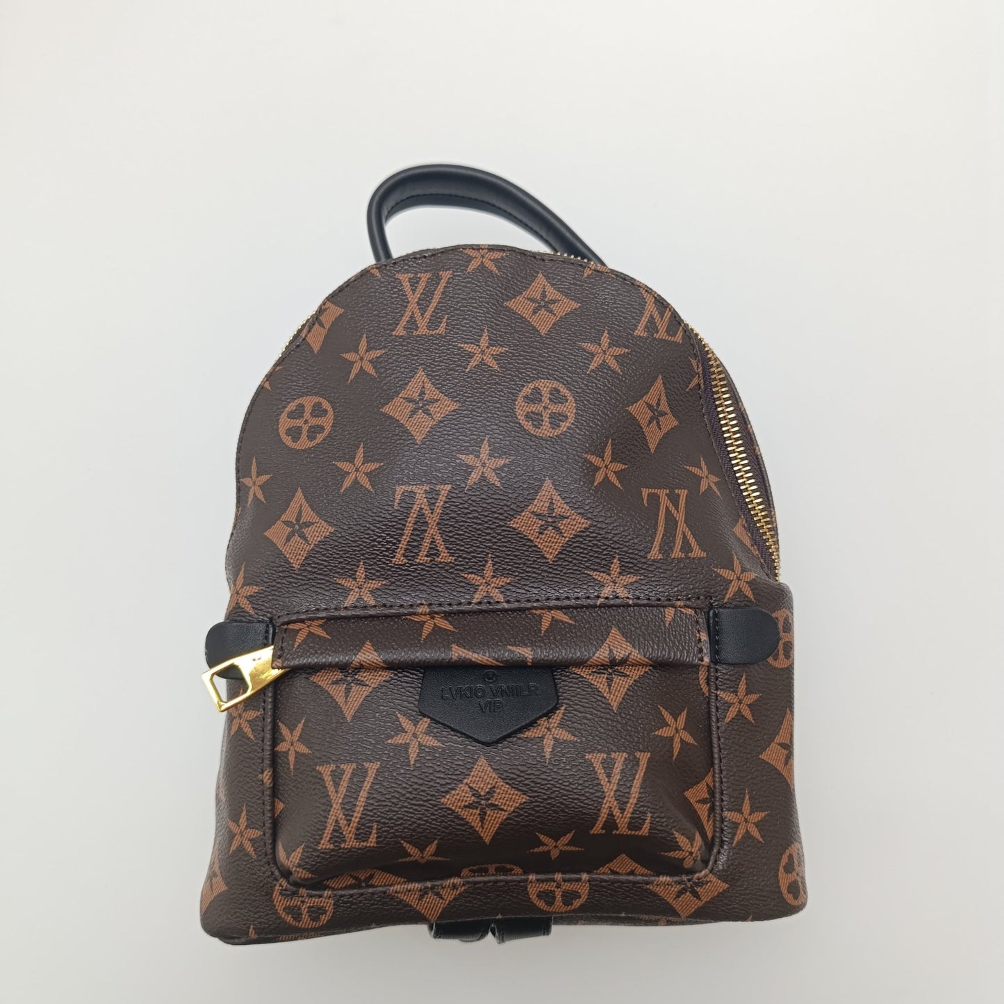 Premium Monogram Mini Backpack πβ Stylish & Versatile - 1622 - Lotshop.pk