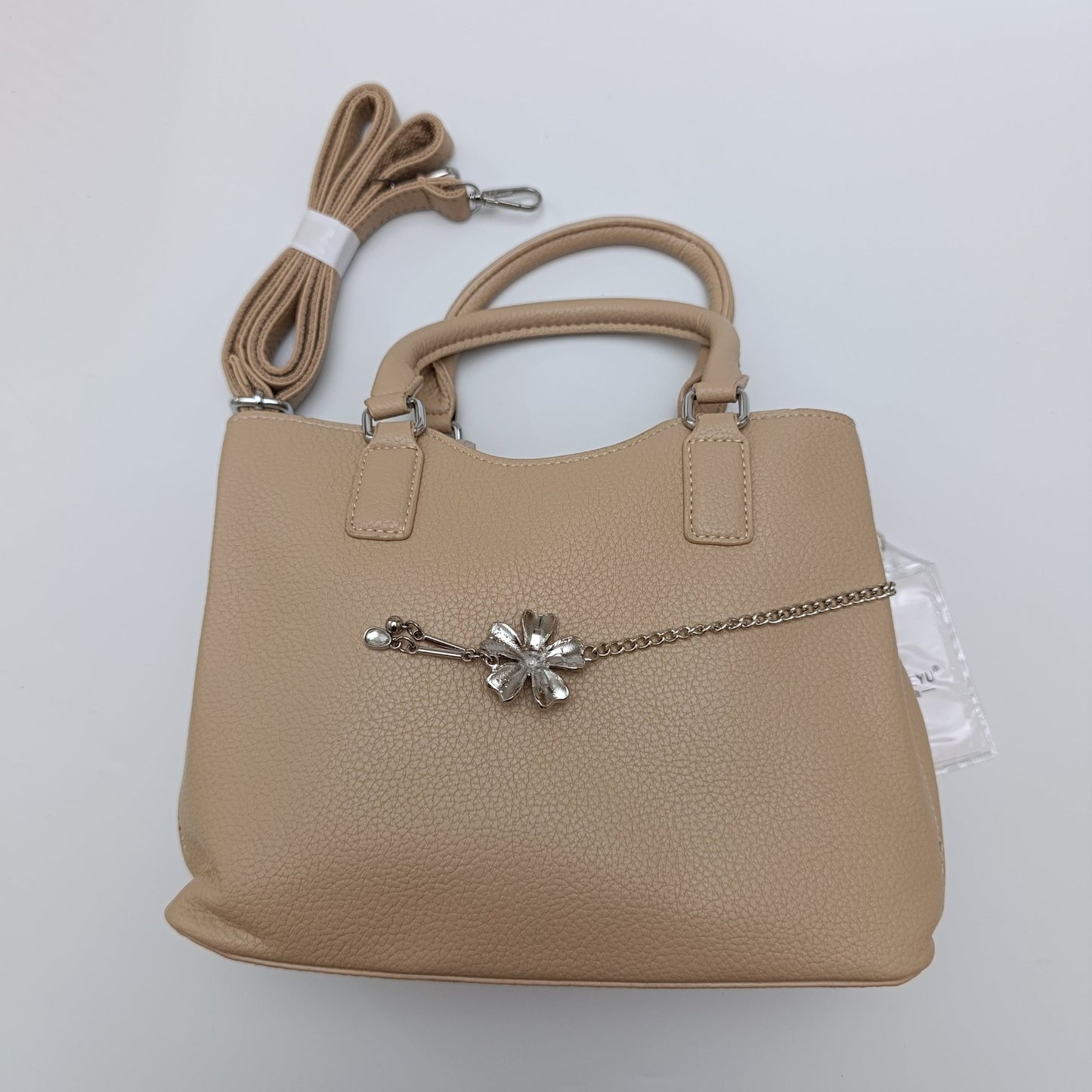 Premium Multi - Compartment Handbag for Women – Elegant Design, Adjustable Strap - 8523 - Lotshop.pk