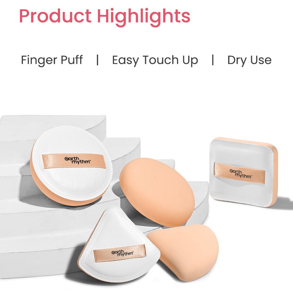 Premium Velvet Powder Puff 1Pc – Soft, Reusable for Flawless Makeup - Lotshop.pk