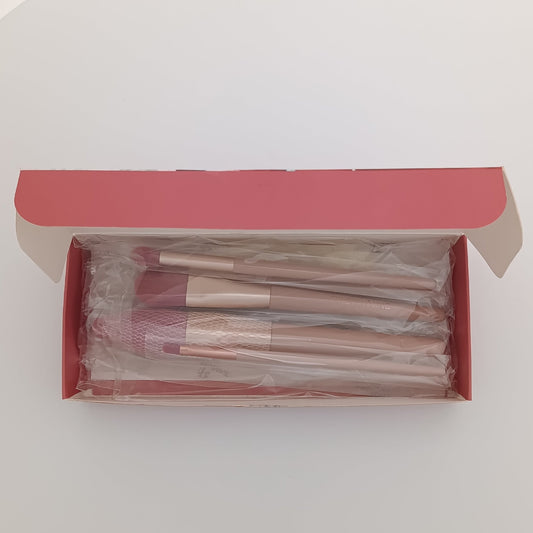 PrettyNine 5 Pcs Makeup Brushes Set – Premium Face & Eye Brushes Kit - Lotshop.pk