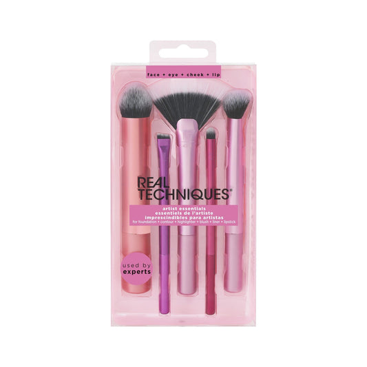 Real Techniques Artist Essentials Brush Set β Define, Detail & Perfect Your Look πβ¨ - Lotshop.pk