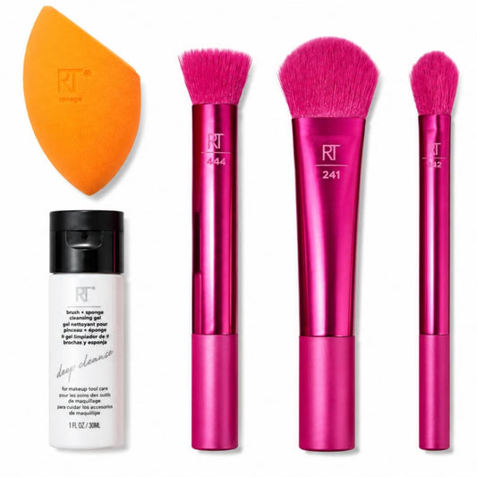 Buy Real Techniques Feeling Festive Makeup Brush + Sponge Set at Lotshop.pk
