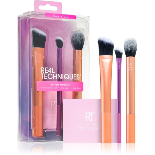 Real Techniques Perfect Finish Kit Makeup Brushes Buy Online Pakistan