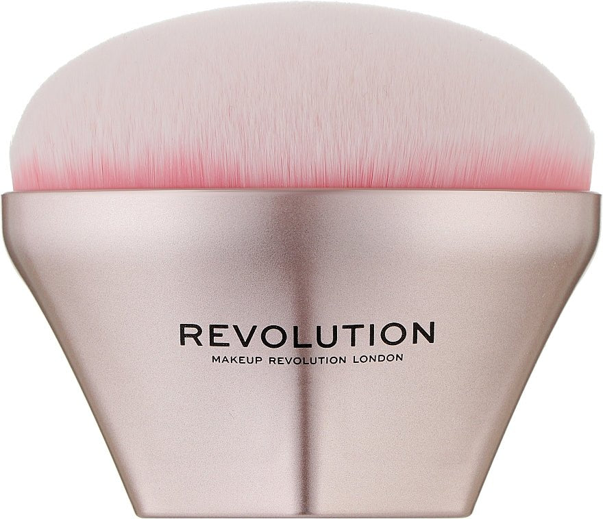 Revolution Airbrush Finish Blender Brush – Vegan, Soft Bristles, for Creams, Liquids & Powders - Lotshop.pk