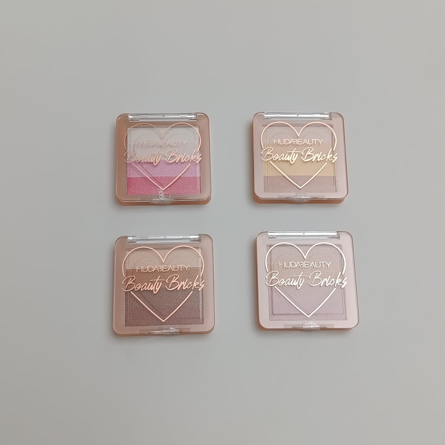 HUDA Beauty Beauty Bricks – Shimmer & Glow Palette