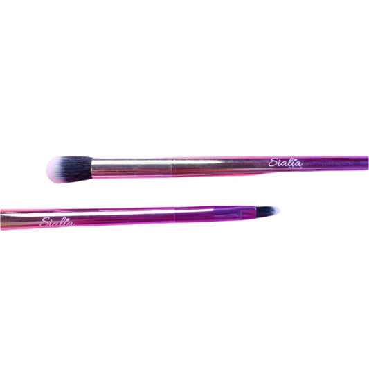 SIALIA Professional Dual sided Lipstick and Eyeshadow blending Makeup brush - Lotshop.pk
