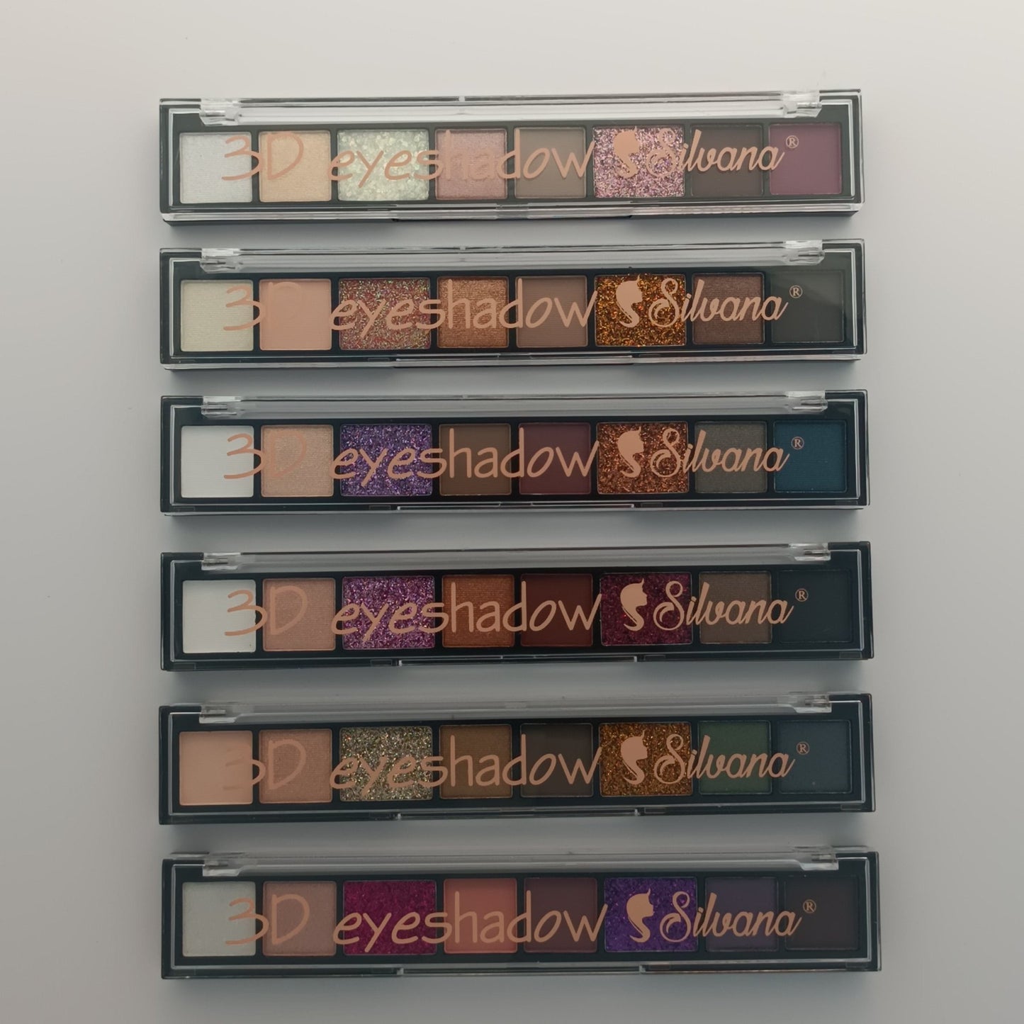 Silvana 3D Eyeshadow Palette β Dazzling Glitter & Matte Shades ππ - Lotshop.pk