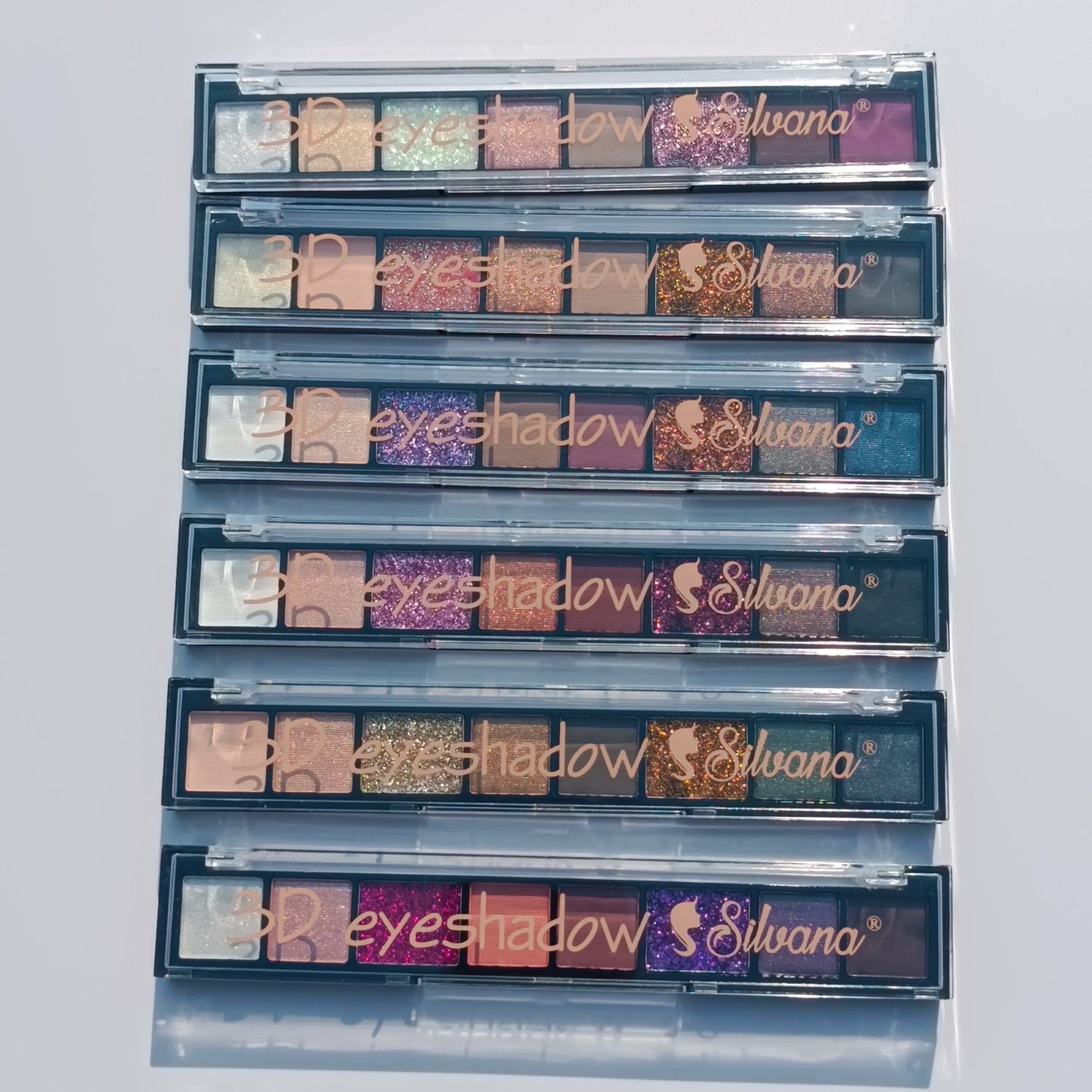 Silvana 3D Eyeshadow Palette β Dazzling Glitter & Matte Shades ππ - Lotshop.pk