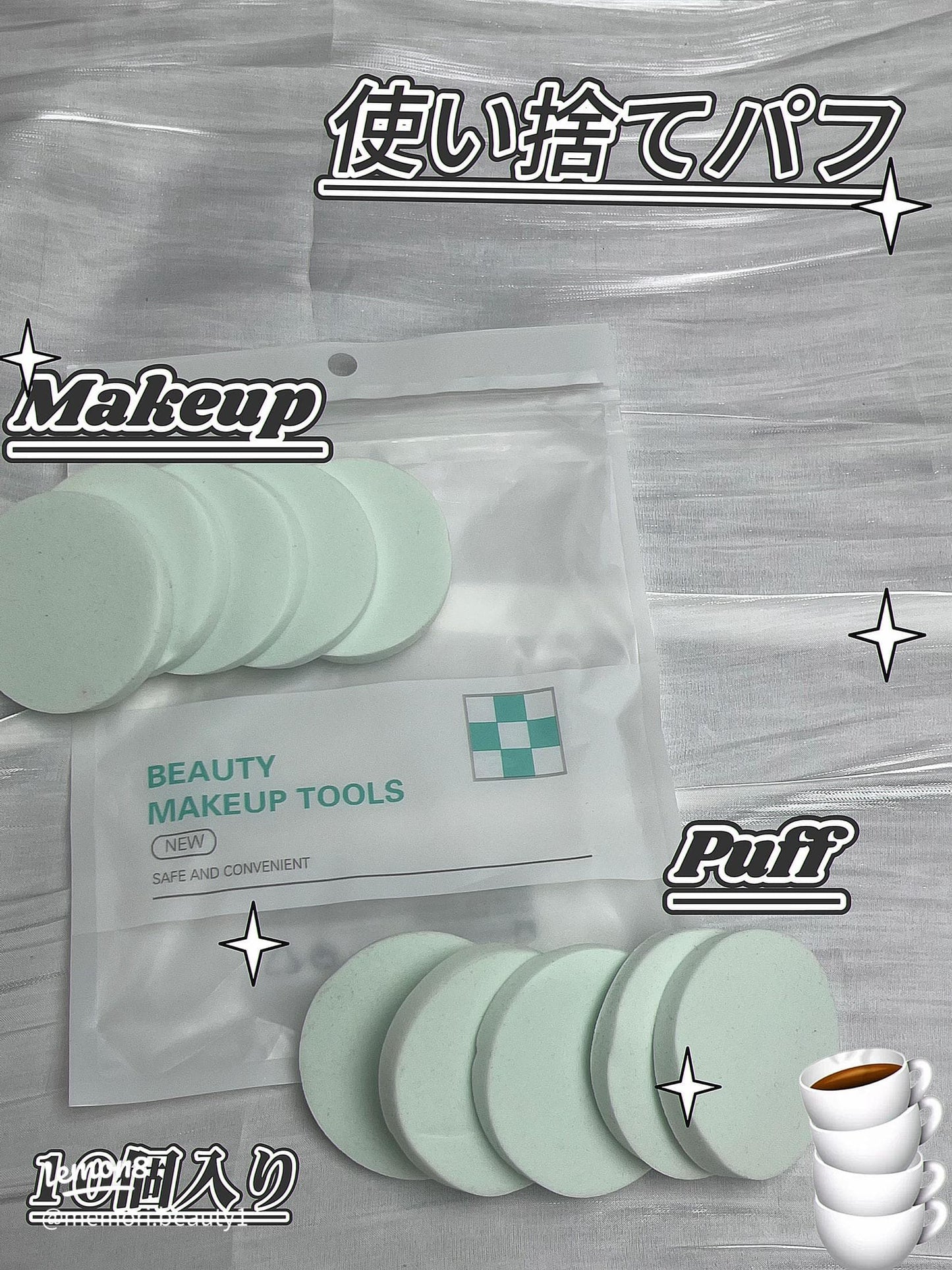 Soft Makeup Sponge Cosmetic Powder Puff Set – Affordable Price online in Pakistan