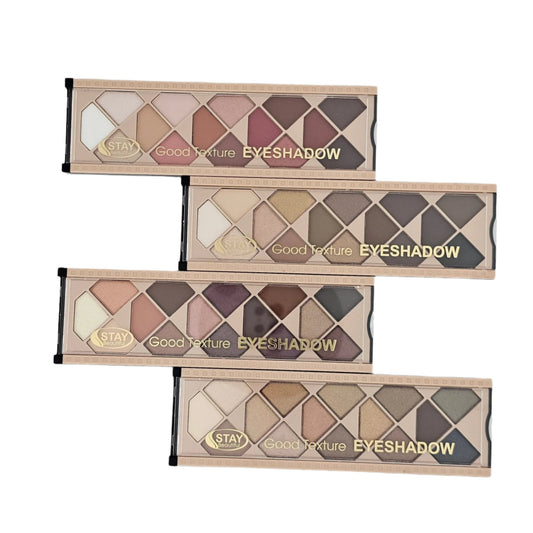 Stay Beautiful Good Texture 15 Colors Eyeshadow Palette – Vibrant Colors for Perfect Glam - Lotshop.pk
