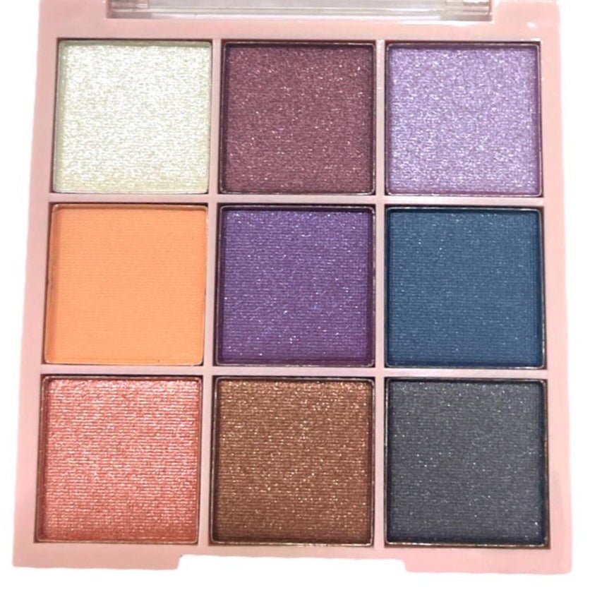Tiara Beauty Eyeshadow Palette - Stunning Shades for Every Look | 9 Colors - Lotshop.pk