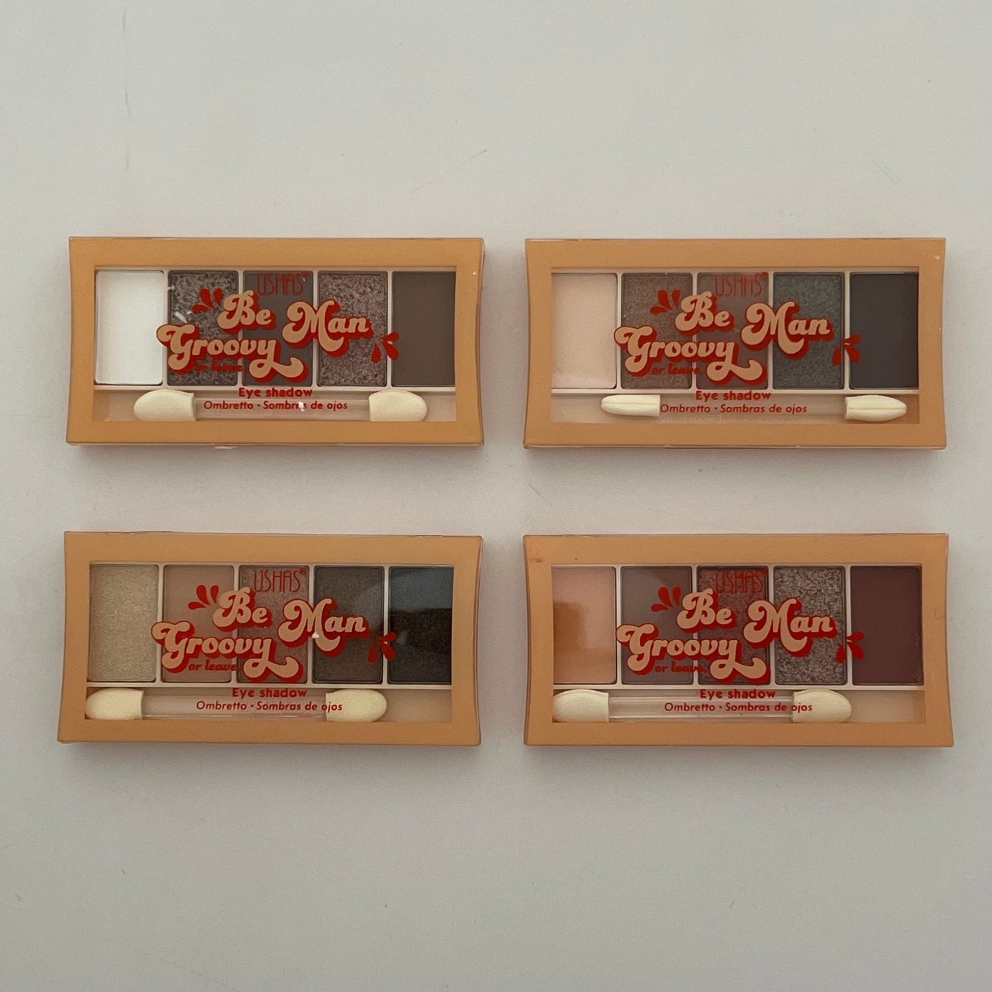 Ushas Be Groovy or Leave Man Eyeshadow Palette – 5 Shades of Stunning!✨ - Lotshop.pk