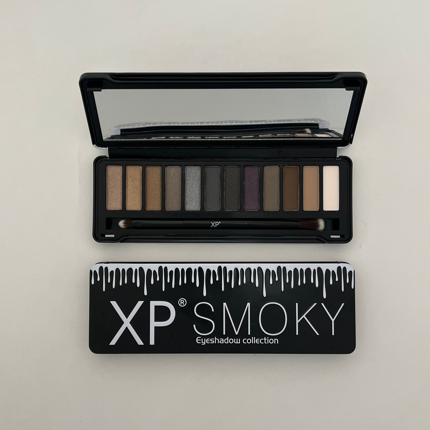 XP Smoky Eyeshadow Palette β 12 Highly Pigmented Shades π¨β¨ - Lotshop.pk