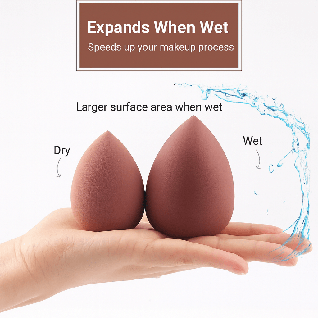 ZOREYA 3 - Piece Makeup Sponge Set – Premium Beauty Blenders for Flawless Finish | Lotshop.pk - Lotshop.pk