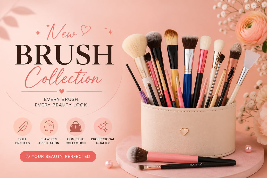💖 New Stock Arrived: Your Favorite Makeup Brushes Are Back – Shop Premium Makeup Brush Sets in Pakistan