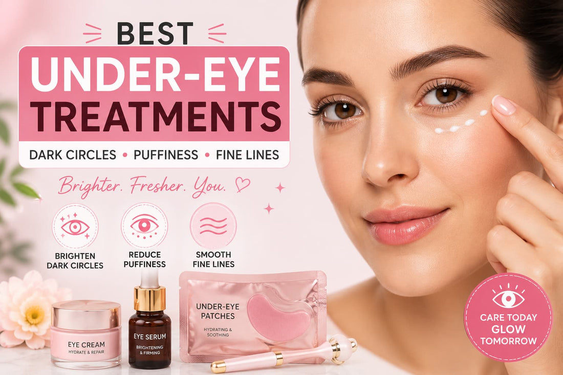 💖 Best Under-Eye Treatments in Pakistan – Reduce Dark Circles, Puffiness & Fine Lines
