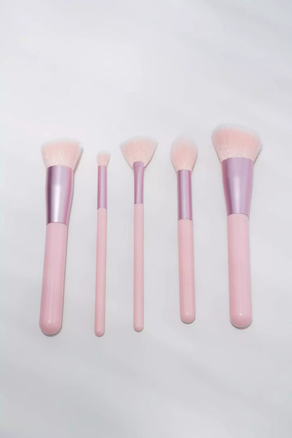 5-pack contour makeup brushes all day perfection