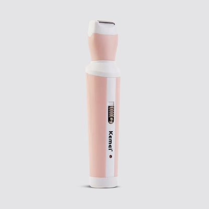 4-in-1 USB Rechargeable Lady Shaver Beauty Kit – Women's Hair Remover & Grooming Trimmer Pakistan