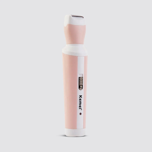 4-in-1 USB Rechargeable Lady Shaver Beauty Kit – Women's Hair Remover & Grooming Trimmer Pakistan