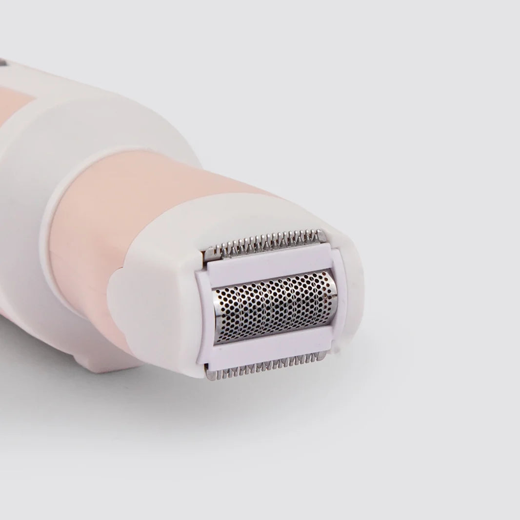4-in-1 USB Rechargeable Lady Shaver Beauty Kit – Women's Hair Remover & Grooming Trimmer Pakistan