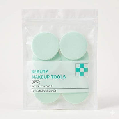 10-Piece Soft Makeup Sponge Puff Set – Reusable Cosmetic Puffs Pakistan