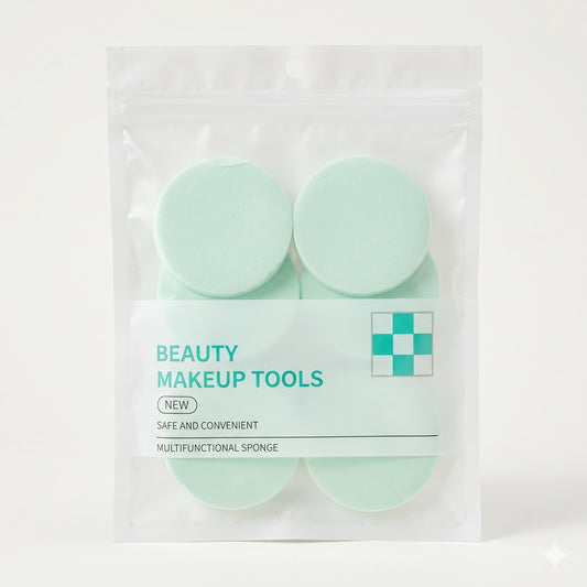 10-Piece Soft Makeup Sponge Puff Set – Reusable Cosmetic Puffs Pakistan