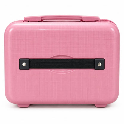 SUMMIT 1986 Hard Shell Makeup Vanity Case with Lock – Travel Cosmetic Organizer Bag