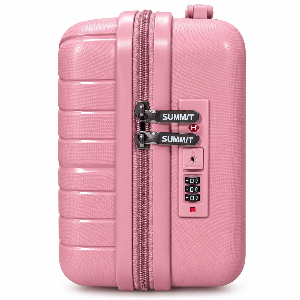 SUMMIT 1986 Hard Shell Makeup Vanity Case with Lock – Travel Cosmetic Organizer Bag