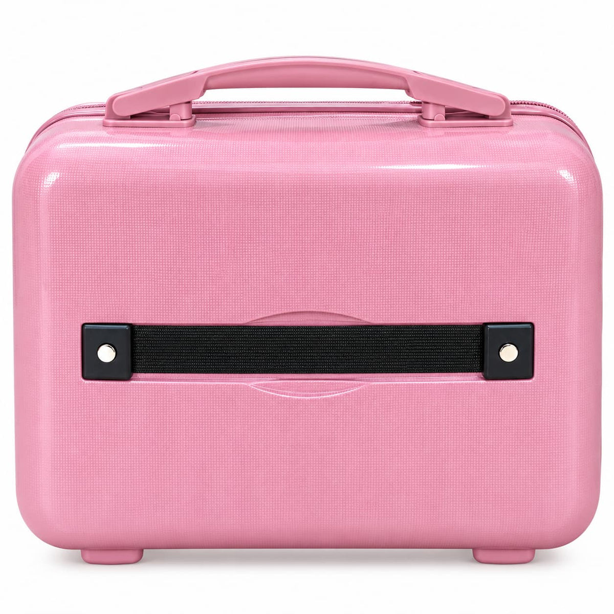 SUMMIT 1986 Hard Shell Makeup Vanity Case with Lock – Travel Cosmetic Organizer Bag