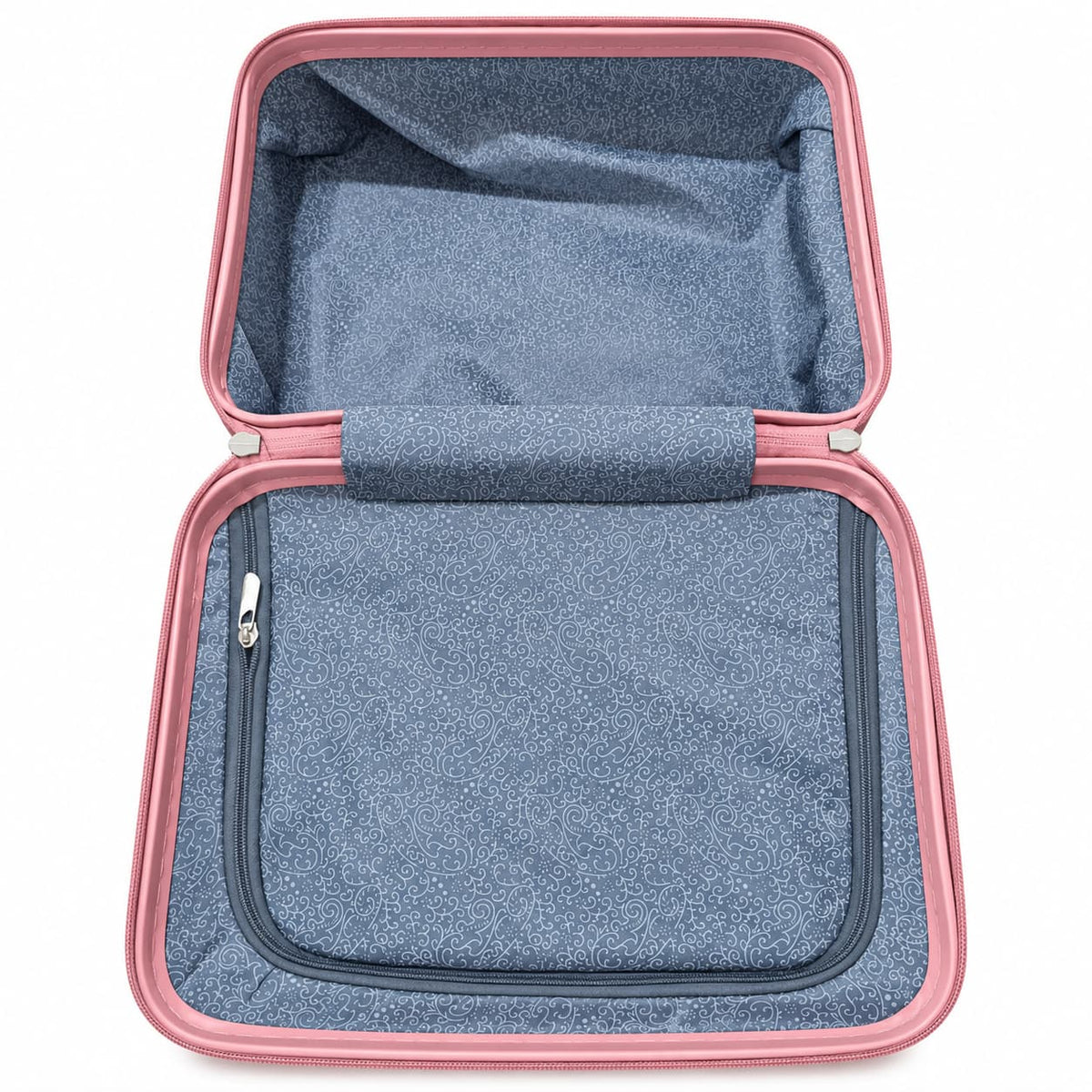 SUMMIT 1986 Hard Shell Makeup Vanity Case with Lock – Travel Cosmetic Organizer Bag