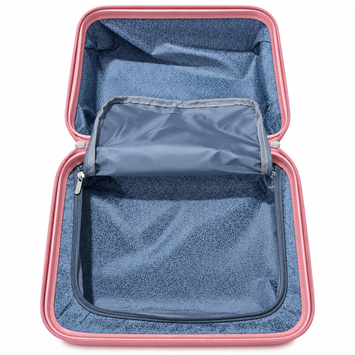 SUMMIT 1986 Hard Shell Makeup Vanity Case with Lock – Travel Cosmetic Organizer Bag
