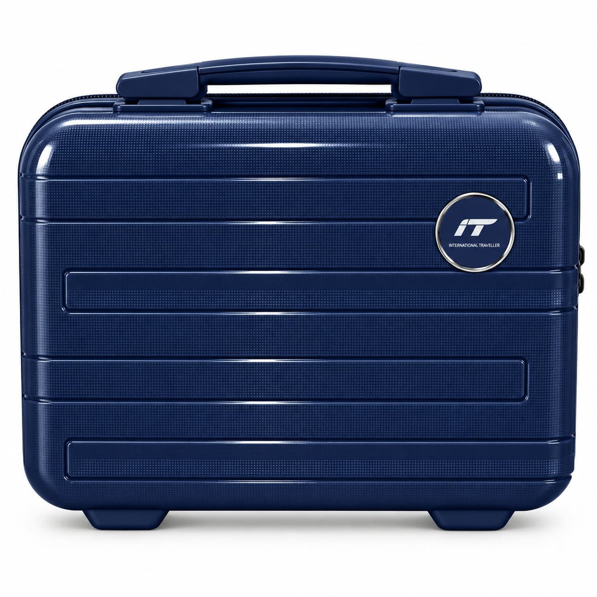 International Traveller (IT) Hard Shell Vanity Case – Portable Travel Makeup Organizer Bag