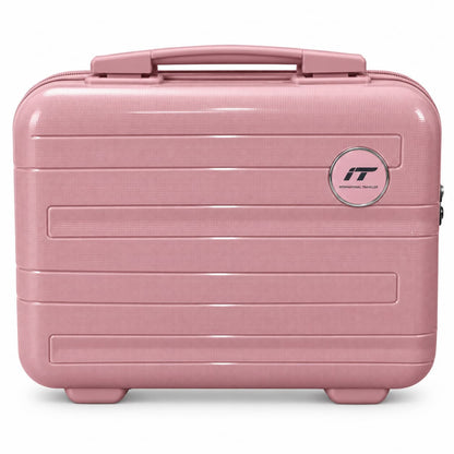 International Traveller (IT) Hard Shell Vanity Case – Portable Travel Makeup Organizer Bag