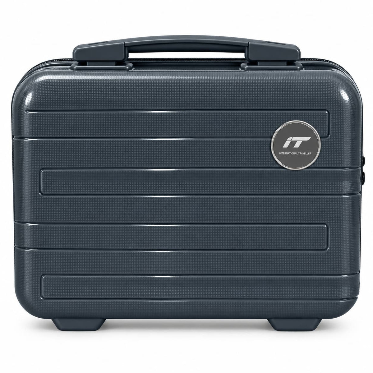 International Traveller (IT) Hard Shell Vanity Case – Portable Travel Makeup Organizer Bag