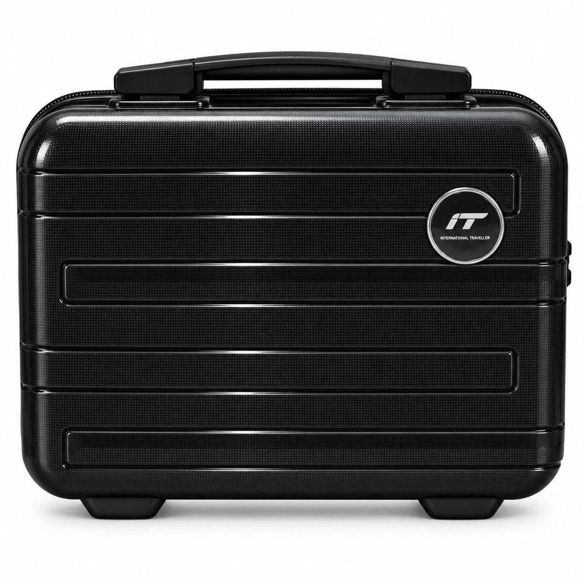 International Traveller (IT) Hard Shell Vanity Case – Portable Travel Makeup Organizer Bag