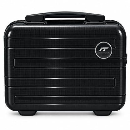 International Traveller (IT) Hard Shell Vanity Case – Portable Travel Makeup Organizer Bag