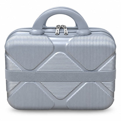 INSTAGON Hard Shell Makeup Vanity Case – Portable Travel Cosmetic Organizer Bag