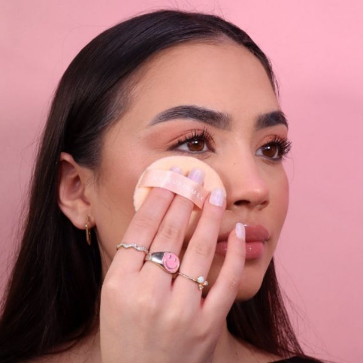 Makeup Mekka Velour Powder Puff – Soft Makeup Powder Puff for Flawless Powder Application | Powder Puff Pakistan