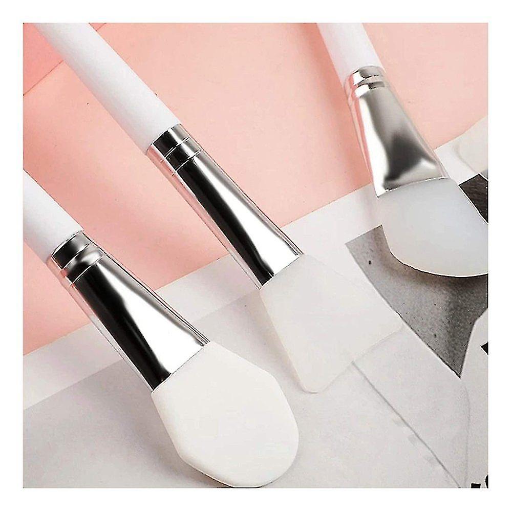 3 piece Silicone Face Mask Facial Applicator makeup brushes at Lotshop.pk