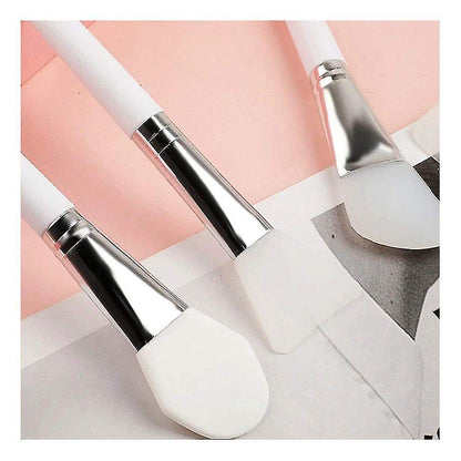 3 piece Silicone Face Mask Facial Applicator makeup brushes at Lotshop.pk