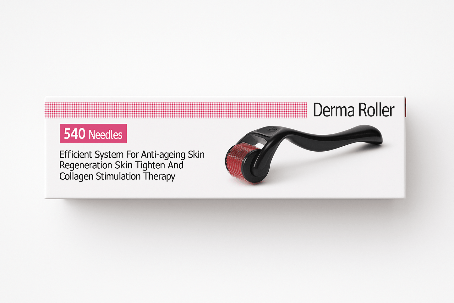540 micro Needles Derma Roller – Skin Rejuvenation & Facial Beauty therapy - Lotshop.pk