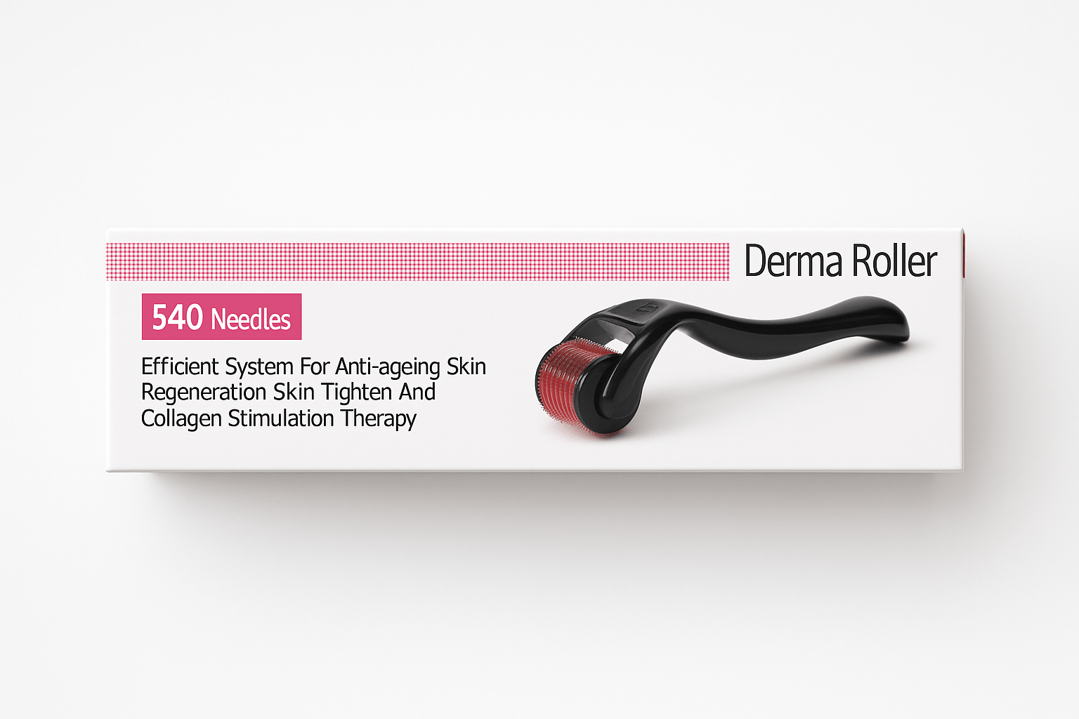 540 micro Needles Derma Roller – Skin Rejuvenation & Facial Beauty therapy - Lotshop.pk
