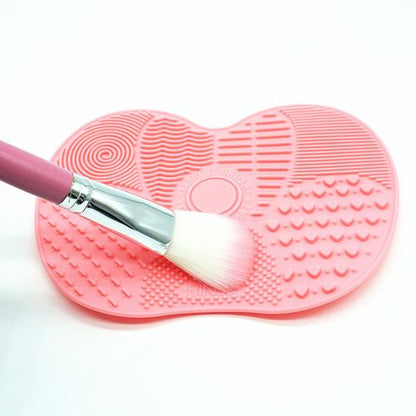 Silicone Makeup brush cleanser Mat scrubber