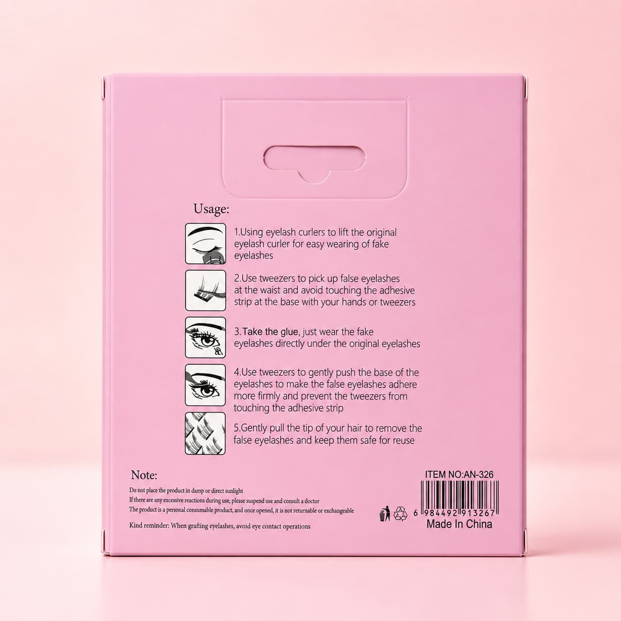 ANJIEER DIY Cluster Eyelashes Kit with Mixed Lashes, Bond, Seal & Tweezers – False Lashes Pakistan