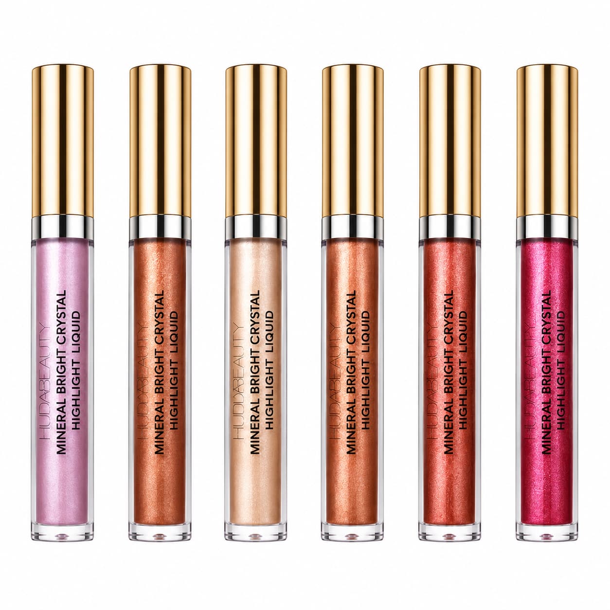 Huda Beauty Mineral Bright Crystal Highlight Liquid 6 Shades Pakistan