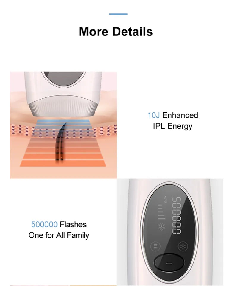 Buy inFace COOL IPL Crystal Freezing Point Hair Removal Device price online in Pakistan