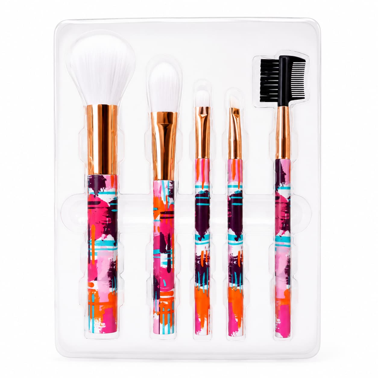 ISADORA Professional 5-Piece Makeup Brush Set with Travel Pouch Pakistan