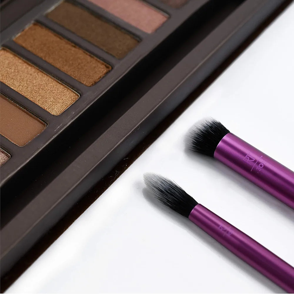 Real Techniques Perfect Crease Duo RT 302 & RT 304 Eyeshadow Makeup Brush Set price online in Pakistan